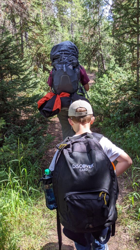 first overnight backpacking trip